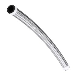 1FT AN4 AN6 AN8 AN10 Fuel Hose Oil Gas Hose Line Pipe Nylon Stainless Steel Braided Silver 1FT AN4 AN6 AN8 AN10 Fuel Hose Oil Gas Hose Line Pipe Nylon Stainless Steel Braided Silver