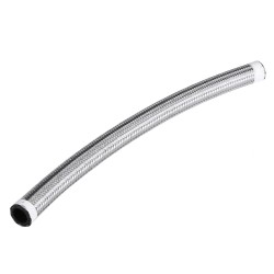 1FT AN4 AN6 AN8 AN10 Fuel Hose Oil Gas Hose Line Pipe Nylon Stainless Steel Braided Silver 1FT AN4 AN6 AN8 AN10 Fuel Hose Oil Gas Hose Line Pipe Nylon Stainless Steel Braided Silver
