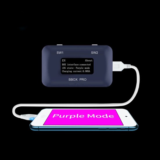 Mobile Phone Motherboard Hard Disk Programmer One-key Purple Screen DFU Mode C3 Small Black Data Read and Write
