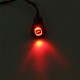 12 8mm LED Dash Panel Warning Light Indicator Lamp With Line And Symbol For Car Boat