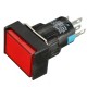 DC 24V Push Button Self-reset Momentary Switch LED Light