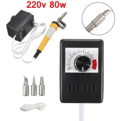 220V 80W Adjustable Temperature Gourd Wood Multifunction Pyrography Machine 220V 80W Adjustable Temperature Gourd Wood Multifunction Pyrography Machine
