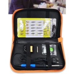 37Pcs 110V 220V 60W Wood Burning Pen Set Stencil Soldering Tips Tools Pyrography Kit 37Pcs 110V 220V 60W Wood Burning Pen Set Stencil Soldering Tips Tools Pyrography Kit