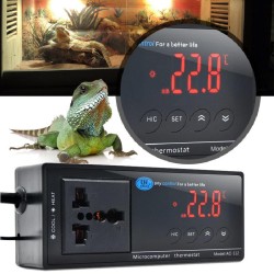 Digital LED Temperature Controller Thermostat for Aquarium Reptile 110/220V Digital LED Temperature Controller Thermostat for Aquarium Reptile 110/220V