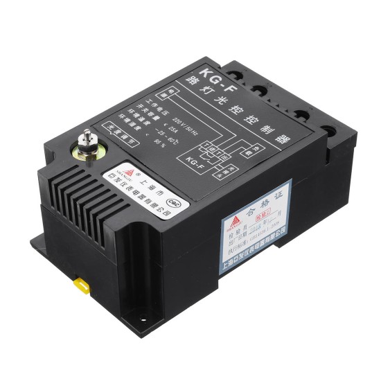 KG-F 220V Light Control Switch Automatic Corridor Light Sensor Adjustable Intelligent Street Lamp Controller