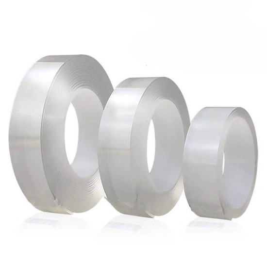 Reusable Transparent Double Sided Tape Can Washed Acrylic Fixing Tape Nano Tape No Trace Magic Car Double-sided Tape