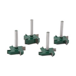 1pcs Or 4pcs 6mm Shank 4 Edge T Type Slotting Cutter Woodworking Tool Router Bits For Wood Industrial Grade Milling Cutter Slotting 1pcs Or 4pcs 6mm Shank 4 Edge T Type Slotting Cutter Woodworking Tool Router Bits For Wood Industrial Grade Milling Cutter Slotting