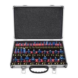 35PCS 1/4 Inch Trimming Cutter Carbide Router Bit Set Shank Carbide-tipped Woodworking Tool 35PCS 1/4 Inch Trimming Cutter Carbide Router Bit Set Shank Carbide-tipped Woodworking Tool
