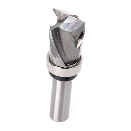 6mm/6.35mm/12.7mm Carbide CNC Router Bit Bearing Ultra-Perfomance Compression Flush Trim Milling Cutter For Wood