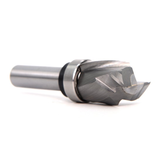 6mm/6.35mm/12.7mm Carbide CNC Router Bit Bearing Ultra-Perfomance Compression Flush Trim Milling Cutter For Wood