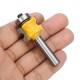 8mm Shank Round Over Router Bit 1/4 to 5/8 Inch Woodworking Edging Router Chisel Groove Cutter