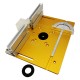 Aluminium Ally Woodworking Router Table Insert Plate Miter Gauge WorkBenches Wood Router Multifunctional Trimmer Engraving Machine