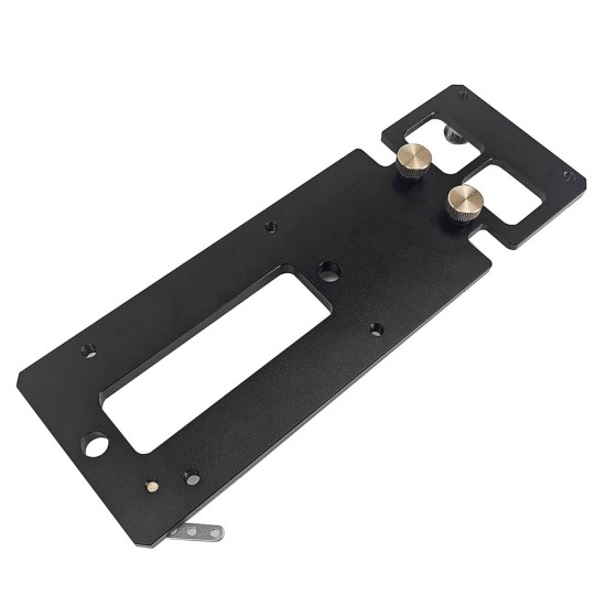 Aluminum Alloy Mini Track Saw Square Woodworking Guide Rail Square 90 Degree Right Angle Guide Plate