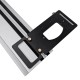 Aluminum Alloy Track Saw Square Guide Rail Square Woodworking 90 Degree Right Angle Guide Plate Square Cutting Everytime