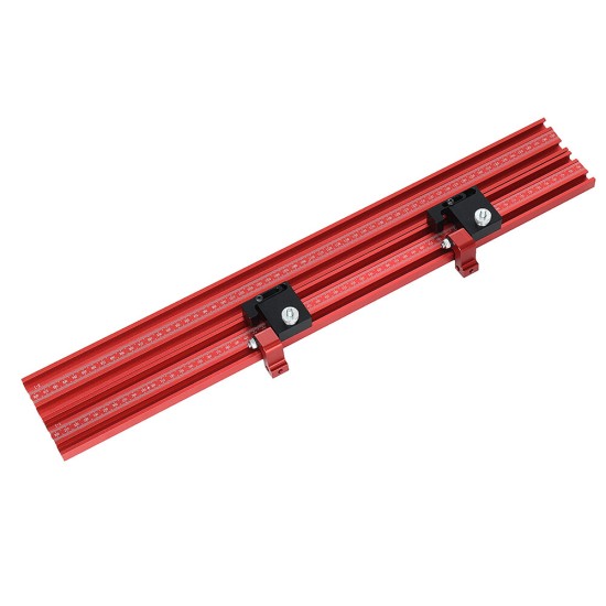 Aluminum Alloy Woodworking Extension Guide Rail T-track Connector for Track Saw Rail Parallel Guide System