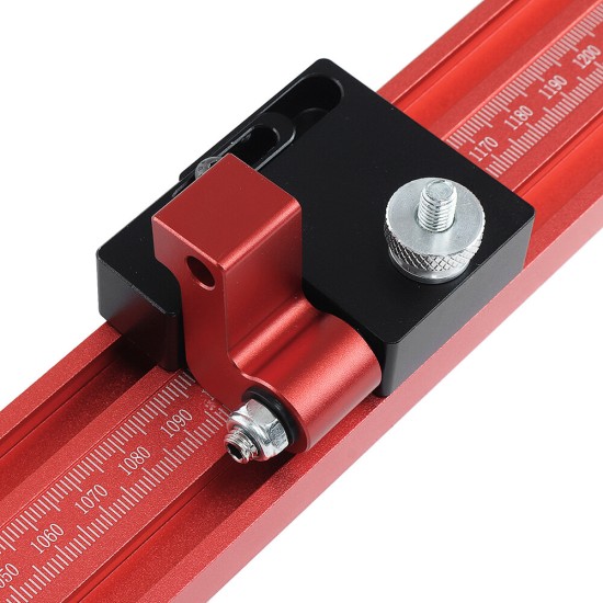 Aluminum Alloy Woodworking Extension Guide Rail T-track Connector for Track Saw Rail Parallel Guide System