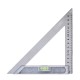 150mm 200mm Triangle Ruler Measuring Tool 90° Alloy with Level Bubble