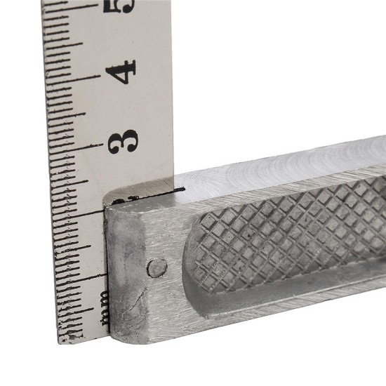 150mm 200mm Triangle Ruler Measuring Tool 90° Alloy with Level Bubble