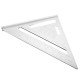 200mm Aluminum Ruler Speed Square Protractor Miter Framing Measuring Tool