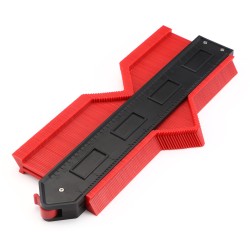 Steel Ruler Made Of Red Outline Ruler Red Measuring Ruler Steel Ruler Made Of Red Outline Ruler Red Measuring Ruler