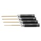 4pcs 1.5/2.0/2.5/3.0mm Hex Screwdriver Bit HSS Titanium Coated Screwdriver