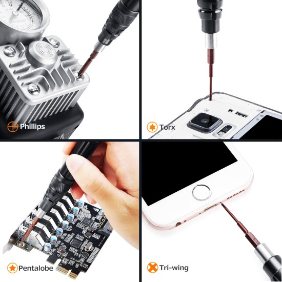 24 In 1 Precision Screwdriver Set Screwdriver Combination For iPhone Computer Notebook Disassemble Watch Repairman