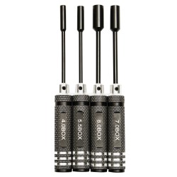 4pcs Metal 4.0/5.5/7.0/8.0mm Hex Screwdriver Tools NUT Key Socket Screwdriver Wrench Set 4pcs Metal 4.0/5.5/7.0/8.0mm Hex Screwdriver Tools NUT Key Socket Screwdriver Wrench Set