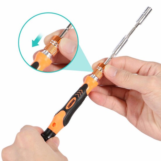 JM-8125 58 in 1 Electric Multitool Screwdriver Kit Repairtools