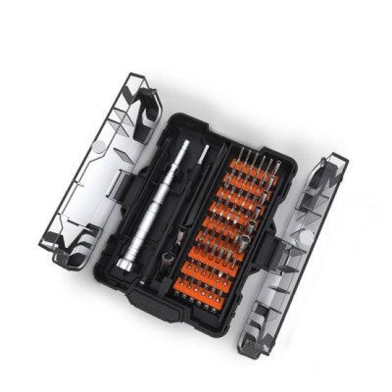 JM-8163 62-in-1 Multi-functional Screwdriver Set DIY S2 Precision Screw Driver Phone Watch Clock Electronisc Repair Tool