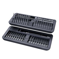 JM-GNT80 80 In 1 Precision Screwdrivers Multi-used DIY Repair Screw Driver 72PC S2 Bits With 2 Rods JM-GNT80 80 In 1 Precision Screwdrivers Multi-used DIY Repair Screw Driver 72PC S2 Bits With 2 Rods