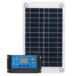 30W Solar Panel Kit 12V 10A Battery Charger Controller Caravan Boat Outdoor 30W Solar Panel Kit 12V 10A Battery Charger Controller Caravan Boat Outdoor
