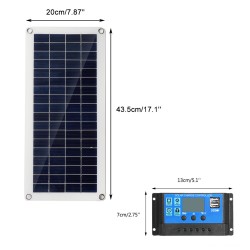 40W 12V Solar Panel Kit 60A/100A Battery Charger Controller Camping RV Caravan Boat 40W 12V Solar Panel Kit 60A/100A Battery Charger Controller Camping RV Caravan Boat