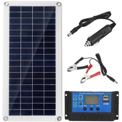 40W 12V Solar Panel Kit 60A/100A Battery Charger Controller Camping RV Caravan Boat 40W 12V Solar Panel Kit 60A/100A Battery Charger Controller Camping RV Caravan Boat