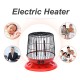 1200W Space Heater Electric Heater Overheat Protection Burn Protection for Office Bedroom Portable
