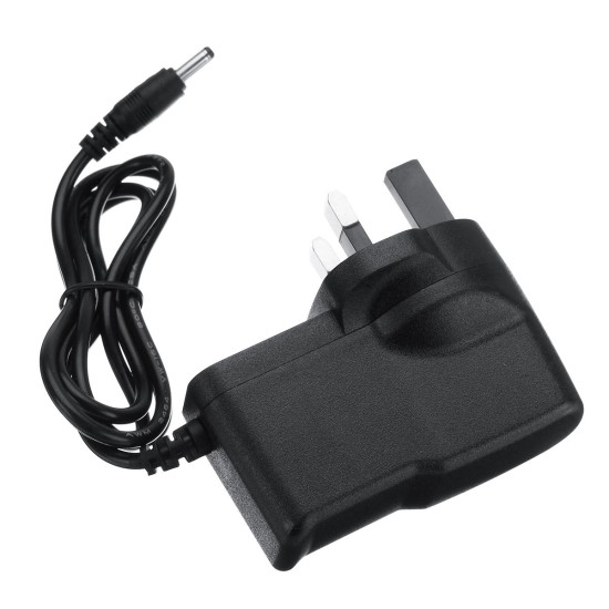 12V 6W UK Plug Charger Adapter To DC Power Cable Cord