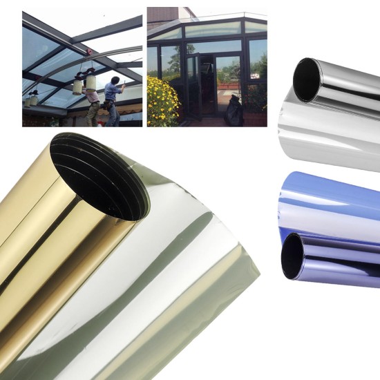 1/3/5M*50CM Window Glass Film 15 Percent VLT Privacy One Way Mirror UV Resistant Home Film