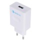 18W DC 5V USB QC3.0 Fast Charging Wall Charger