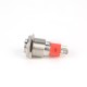 19MM 10A 250V 12V 4Pin LED Light Button Switch Momentary Reset Metal Push Button Switch