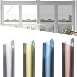 200x60cm One Way Mirror Window Film Home Office Reflective Sticker Self-Adhesive 200x60cm One Way Mirror Window Film Home Office Reflective Sticker Self-Adhesive