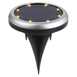 2X 8 LED Solar Power Buried Light Underground Lamp IP66 Waterproof Outdoor Path Way Garden Decking Lamp 2X 8 LED Solar Power Buried Light Underground Lamp IP66 Waterproof Outdoor Path Way Garden Decking Lamp