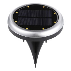 2X 8 LED Solar Power Buried Light Underground Lamp IP66 Waterproof Outdoor Path Way Garden Decking Lamp 2X 8 LED Solar Power Buried Light Underground Lamp IP66 Waterproof Outdoor Path Way Garden Decking Lamp