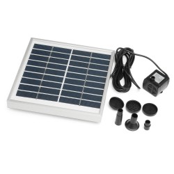3W Solar Panel Powered Submersible Fountain Pump Water Pond Kit Garden Fish Tank 3W Solar Panel Powered Submersible Fountain Pump Water Pond Kit Garden Fish Tank