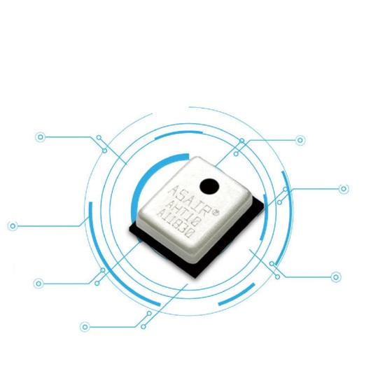 5 Pieces AHT10 Integrated Temperature and Humidity Sensor Patch Packaged Temperature Sensor