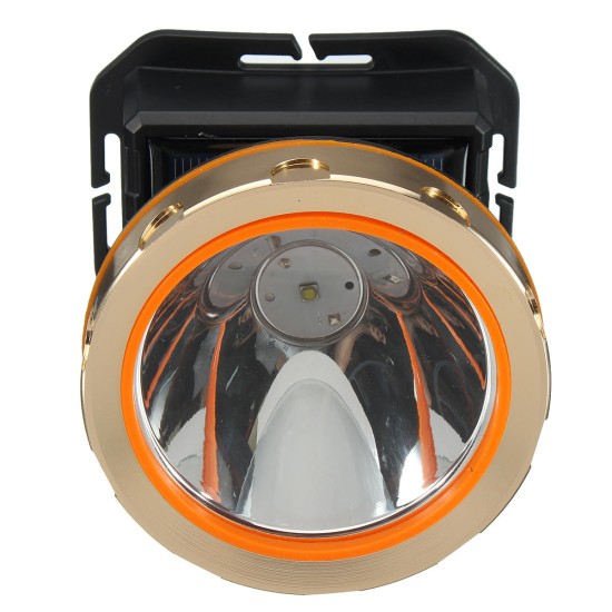 50000Lm Solar Rechargeable 3-Mode Headlight Headlamp Torch USB Light