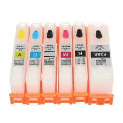 6pcs PGI-270 CLI-271 Refillable Ink Cartridge For MG7720 TS8020 TS9020 6pcs PGI-270 CLI-271 Refillable Ink Cartridge For MG7720 TS8020 TS9020