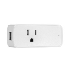 AC 100-240V Mini Smart WiFi Socket Switch App Remote Control Timing Function Voice Control with USB AC 100-240V Mini Smart WiFi Socket Switch App Remote Control Timing Function Voice Control with USB