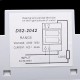 AC 80-300V Din Rail AC LED Dual Display Volt Meter Ammeter Voltage Ampere Gauge