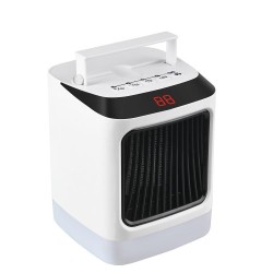 1000W Smart Electric Heater Portable PTC Ceramic Heating Fan Timing Cold & Warm Winter Warmer Remote Control Colorful Night Light Overheat Protection 1000W Smart Electric Heater Portable PTC Ceramic Heating Fan Timing Cold & Warm Winter Warmer Remote Control Colorful Night Light Overheat Protection