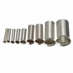BC01 100 Pcs Naked Insulated Tube Terminal Block Cord End Terminal BC01 100 Pcs Naked Insulated Tube Terminal Block Cord End Terminal