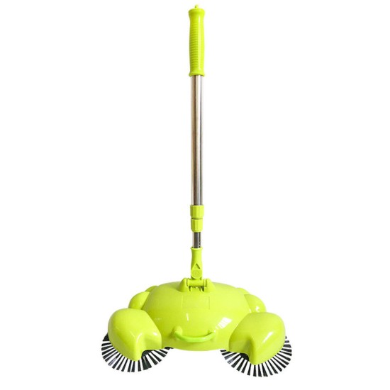 Lazy Spin Hand Push Sweeper Broom Floor Sweeper Cleaning Mop Without Electricty